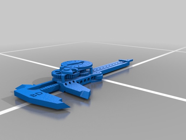 Thước kẹp và thước kéo được làm từ máy in 3D