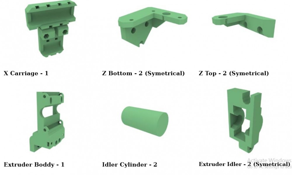 Hướng dẫn lắp ráp máy in 3d Pusa i3 Reprap
