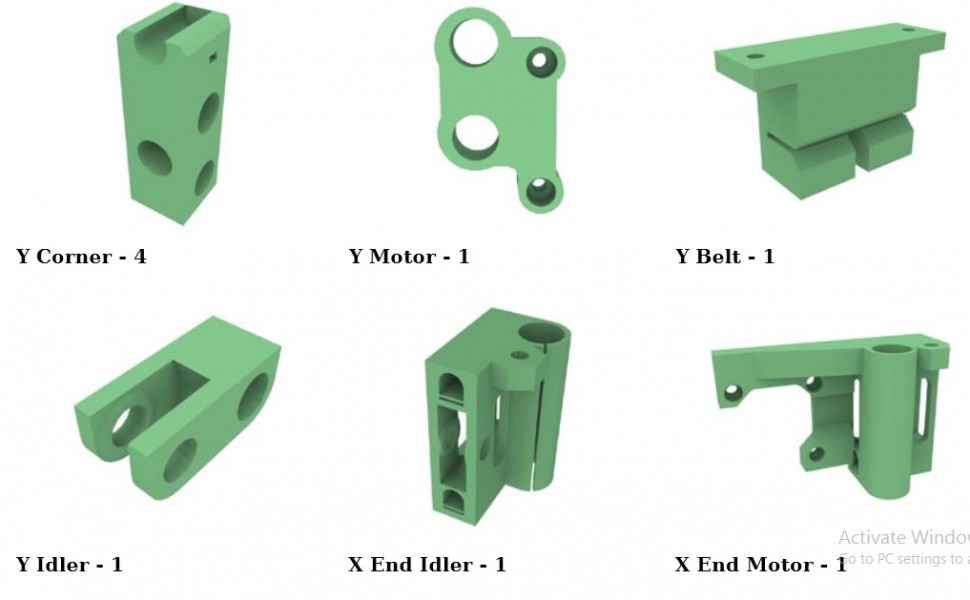 Hướng dẫn lắp ráp máy in 3d Pusa i3 Reprap