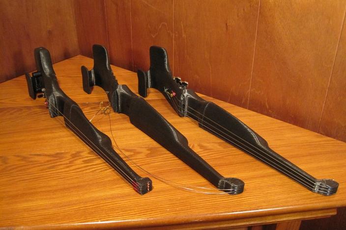 Đàn violon điện tử được Tạo mẫu nhanh từ Máy in 3D giá rẻ