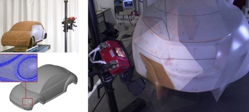 Công đoạn Số hóa sản phẩm prototype bằng phương pháp Scan 3D được triển khai