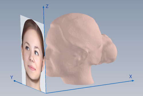 Cách giả làm mẫu in 3D tượng người full color