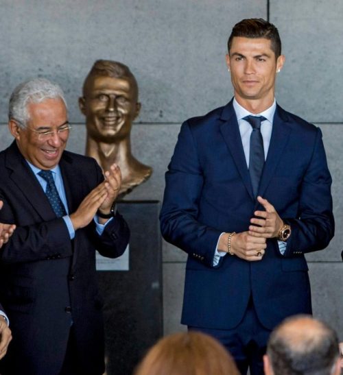 Ronaldo biết tới dịch vụ scan 3D tượng người