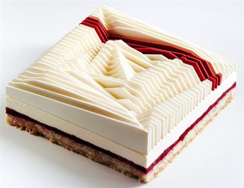 bánh ngọt hình học 3D bánh ngọt hình học 3D