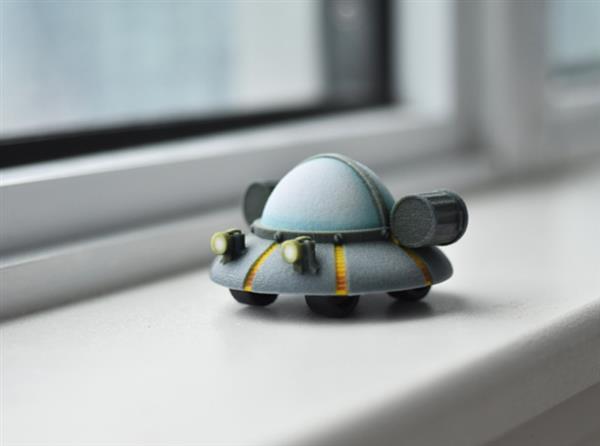 Hình ảnh Tiny Rick không thể đáng yêu hơn với in 3D