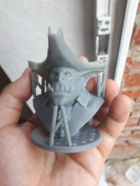 hình ảnh sản phẩm in ra từ máy SLA DLP, mẫu in 3d resin SLA